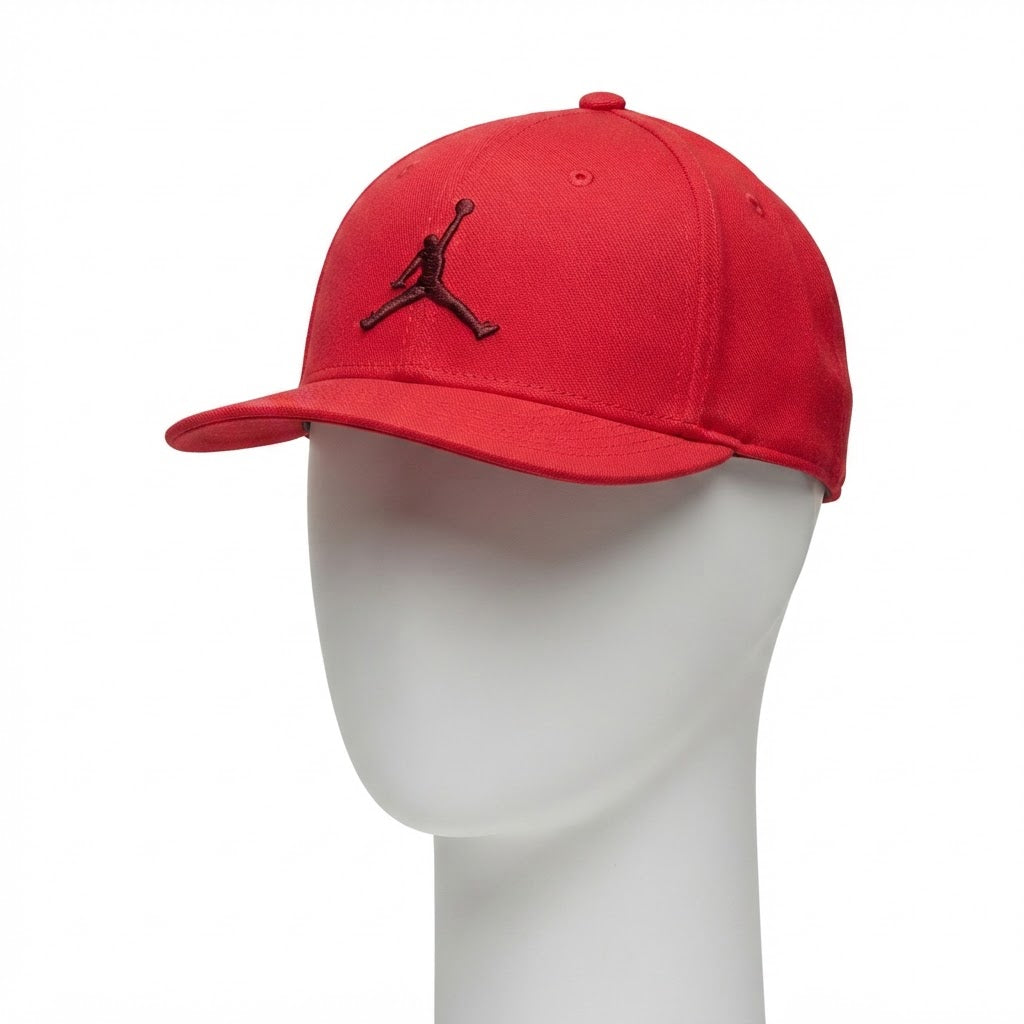 Jordan Red Jumpman Flat-Brim 6-Panel Cap
