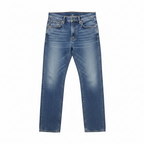 Men's Blue Slim-Straight Distressed H&M Denim Jeans