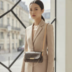 LOUIS VUITTON PARIS Brown Monogram Coated Canvas Crossbody B
