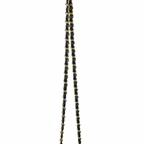 Vintage Style Floral Monogram Crossbody Bag with Chain