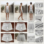 Heather Grey Drawstring Lounge Shorts