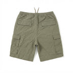 Splash Women's Olive Green Linen Blend Cargo Shorts