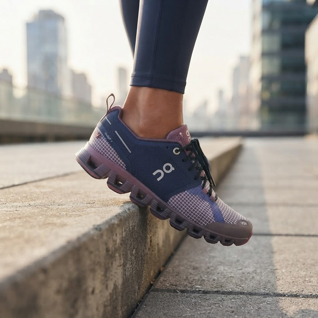 On On Cloud X Women's Running Sneakers - Navy/Grey