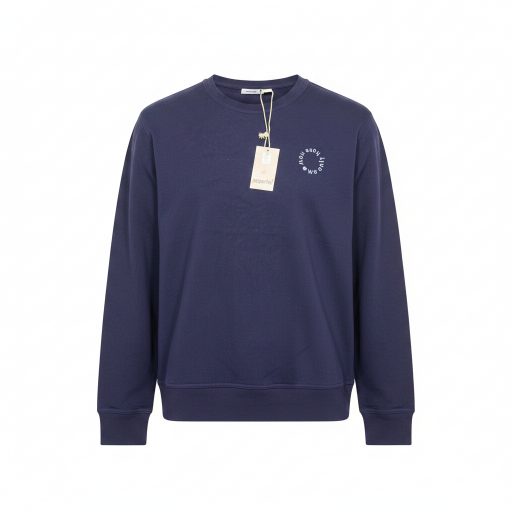 Pepperts! Kids Navy Blue Graphic Sweatshirt