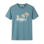 Jeanswest Steel Blue Surf Club Graphic T-Shirt Regular Fit S