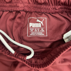 PUMA Kids Burgundy Athletic Football Shorts