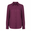 Esmara Women's Purple Viscose Long Sleeve Blouse