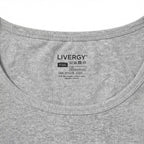 LIVERGY Men's Grey Ribbed Sleeveless Tank Top - Size XL
