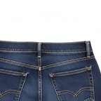 Women's Dark Blue Slim Straight Leg MNG Denim Jeans