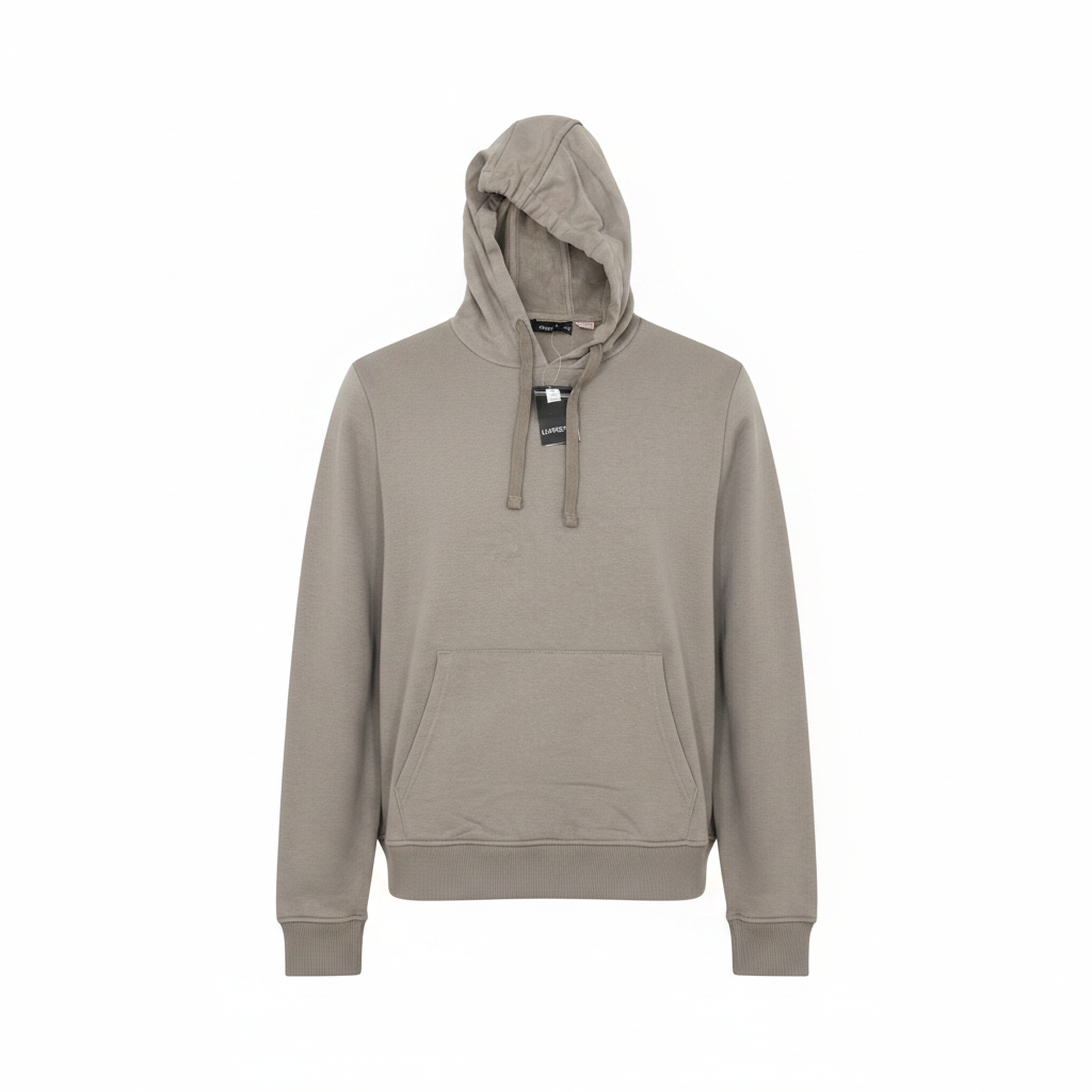 LIVERGY Men's Taupe Fleece Lined Hoodie - New with Tags