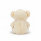 Cream Plush Teddy Bear with Red Love You Heart Gift