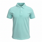 TEX Kids Mint Green Short Sleeve Piqué Polo Shirt