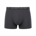 CRIVIT Men's Seamless Cotton Boxer Trunks - Charcoal