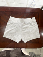 Puma Grey Heather Logo Athletic Sweat Shorts