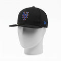 New Era Black NY Mets MLB Flat Brim Baseball Cap