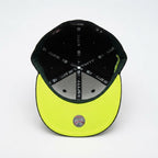New Era Black NY Yankees Structured Flat Brim Cap
