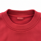 Kitri Women's Red Colorblock Diagonal Stripe Sweatshirt