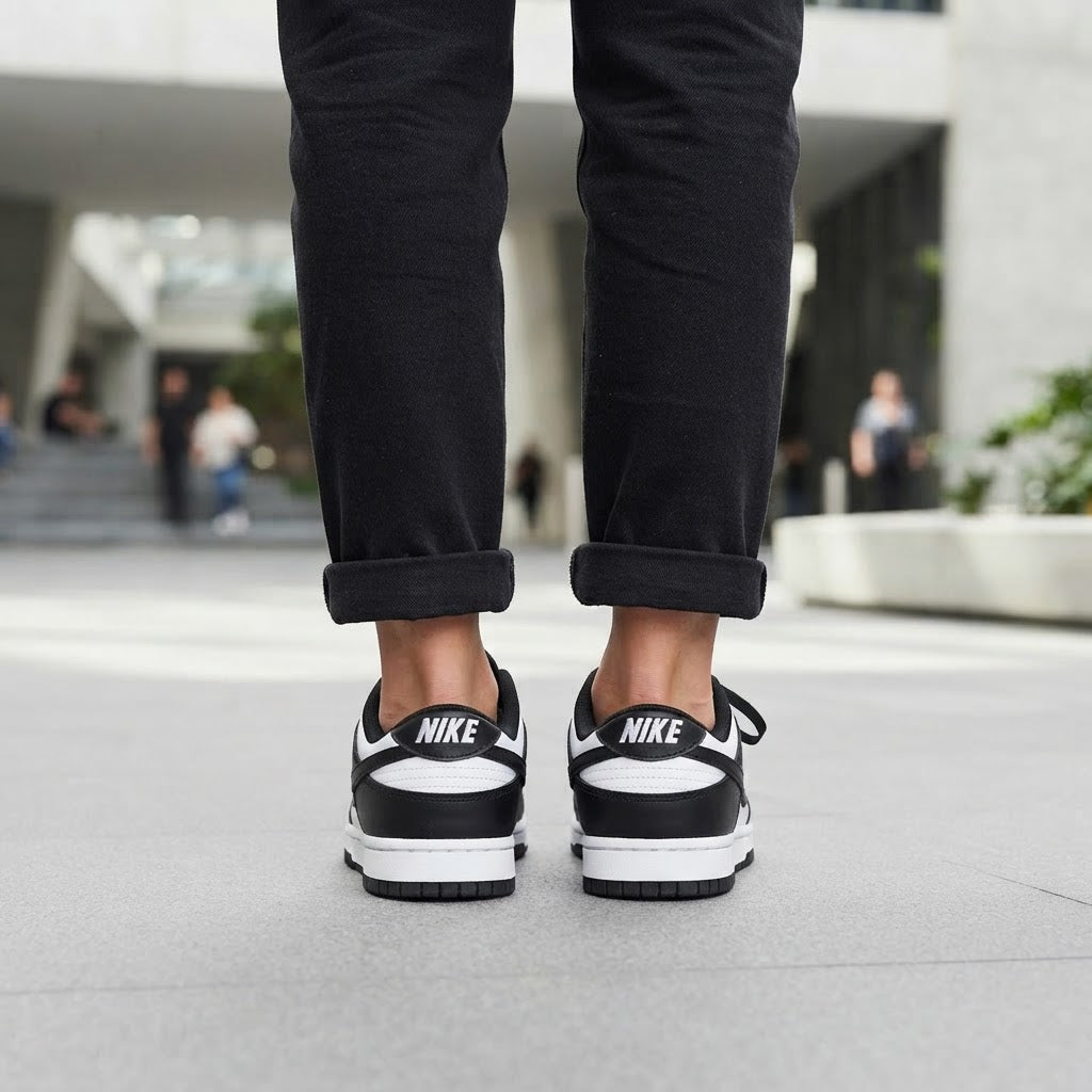 NIKE Nike Dunk Low Panda Black White Sneakers
