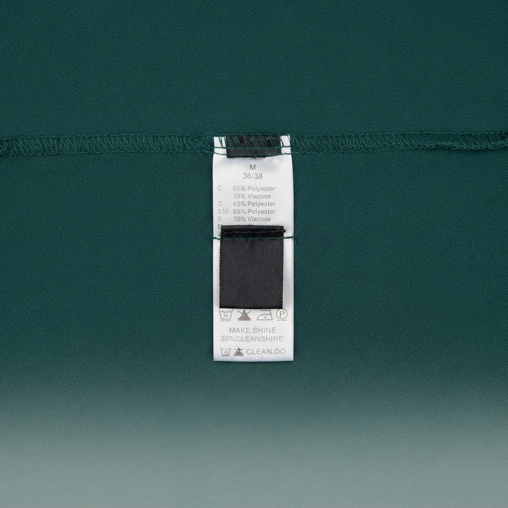 SHEIN Women's Dark Green Open-Front Abaya with dark green Pi