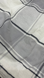 Men's Livergy Plaid Checkered Pajama Lounge Pants - Grey