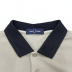 Fred Perry Men's Pique Polo Shirt - Sage & Pink