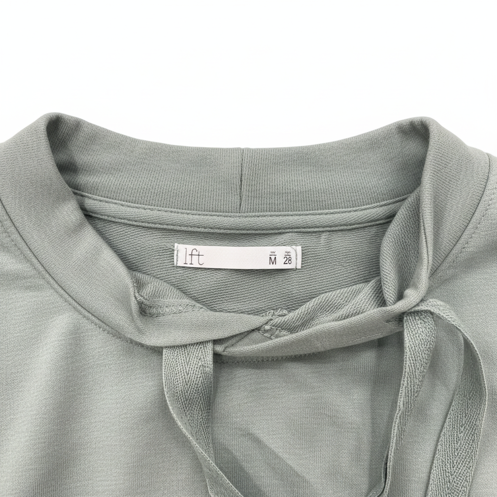 Women's Sage Green Relaxed Fit Hoodie - Size M