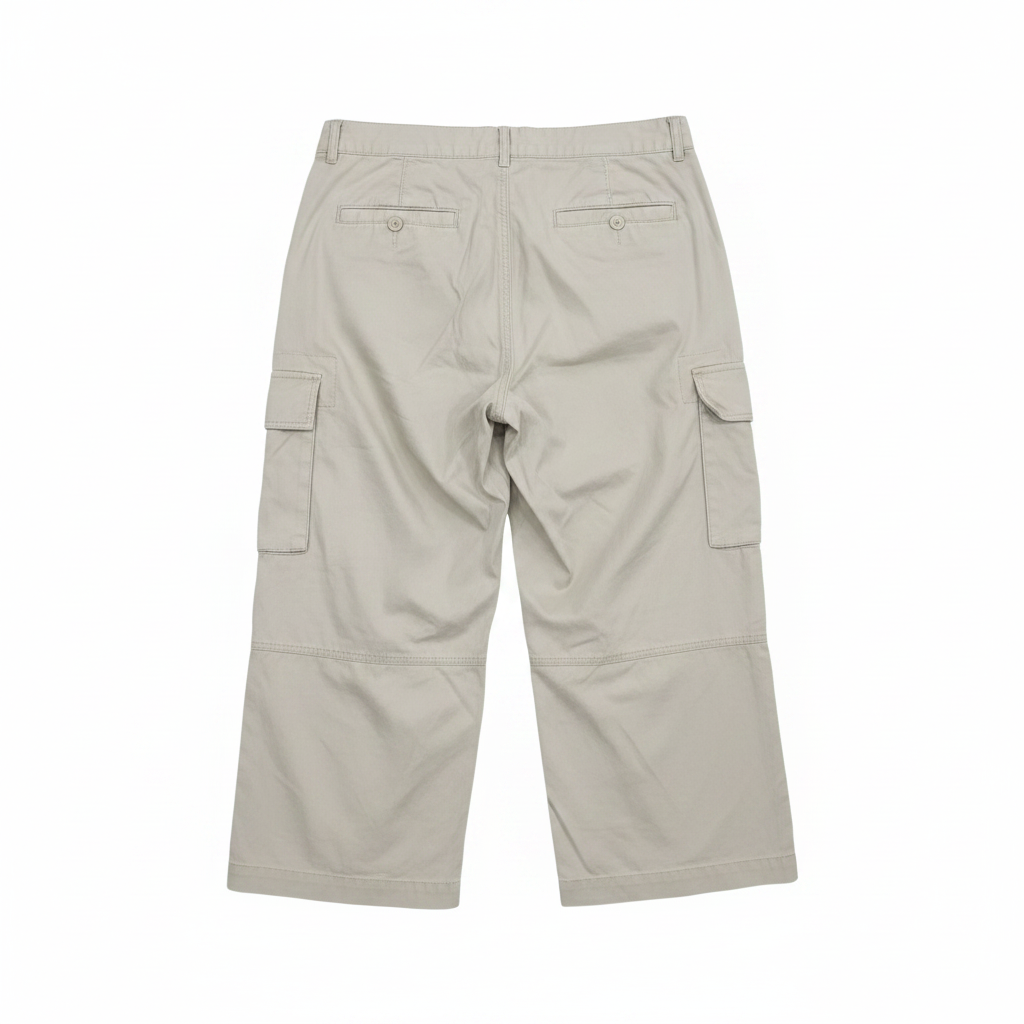 Cotton On Benny Cargo Pant in Washed Ecru - Size 10 US