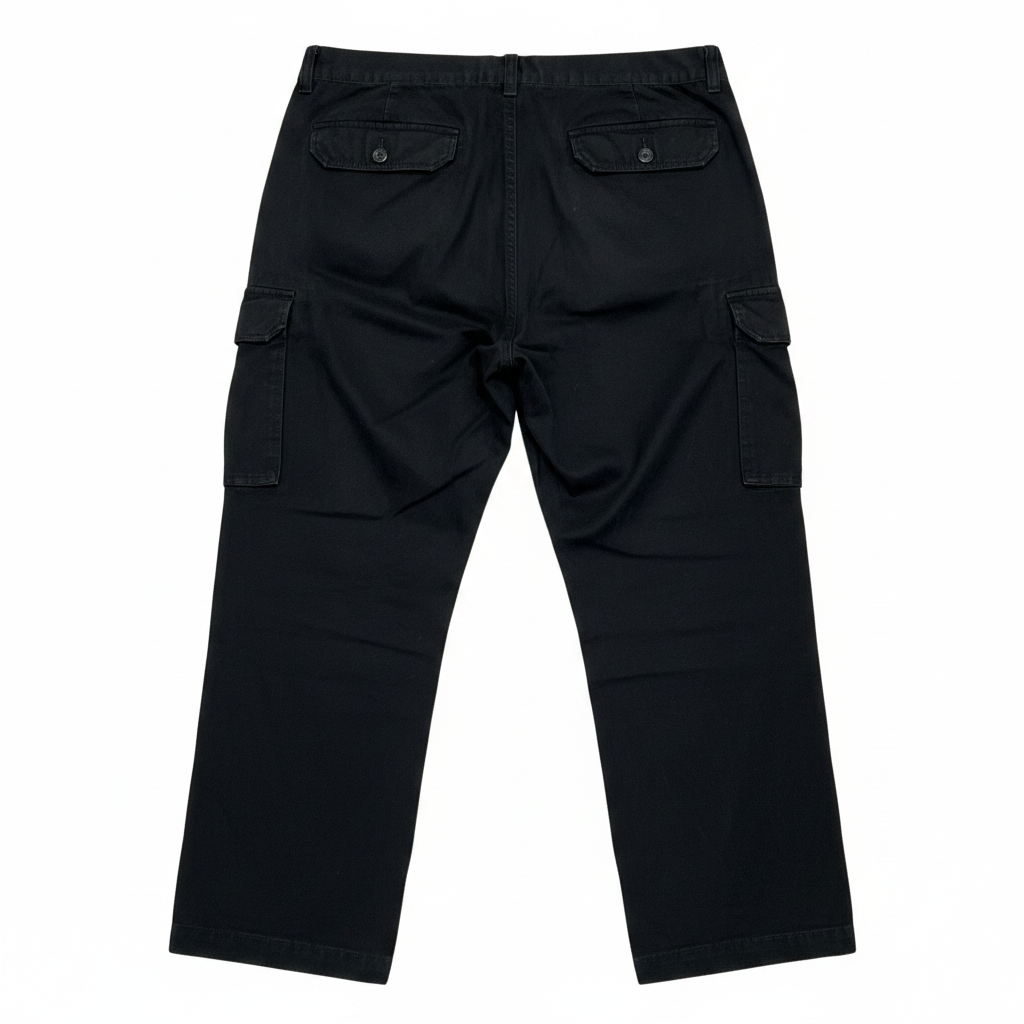 Rivers Men's Black Cargo Utility Pants - Size 40