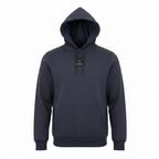 Livergy Unisex Navy Blue Fleece Pullover Hoodie