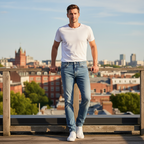 Livergy Men's Slim Fit Blue Denim Jeans