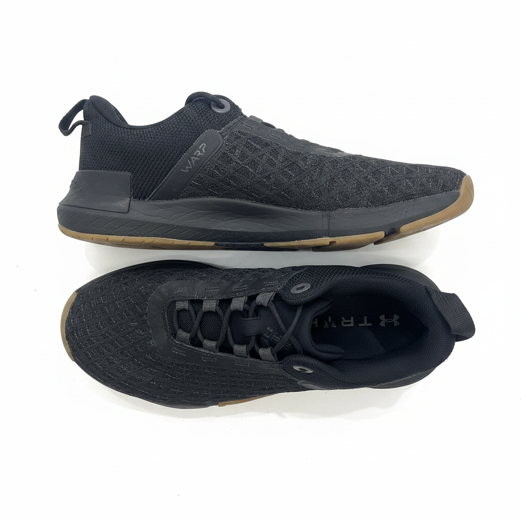Under Armour Men's Black Training Shoes - Size 11