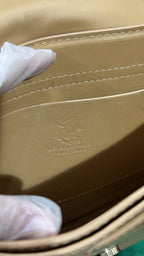 Beverly Hills Polo Club Tan Chain Saddle Bag