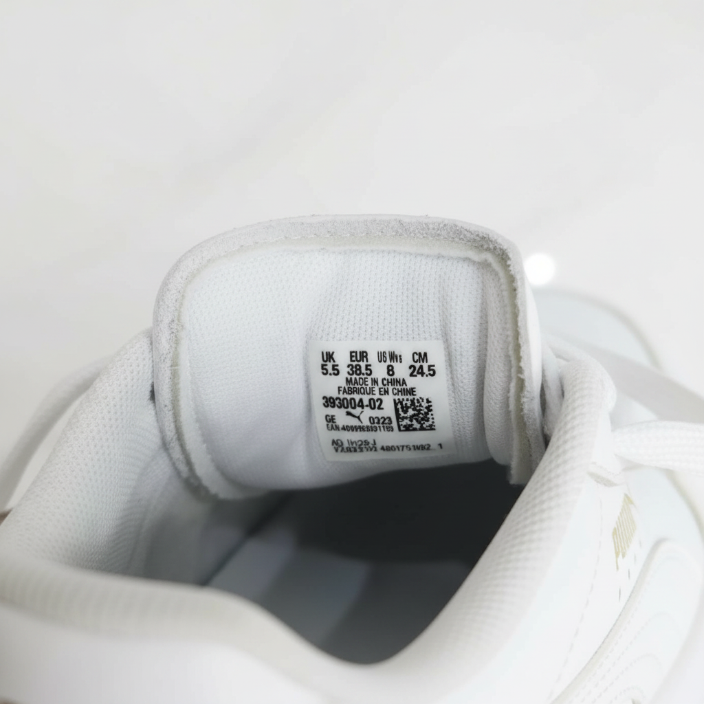 Puma Women's White Platform Leather Sneakers