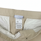 Reebok CLASSIC Men's Slim-Straight Beige Chino Trousers