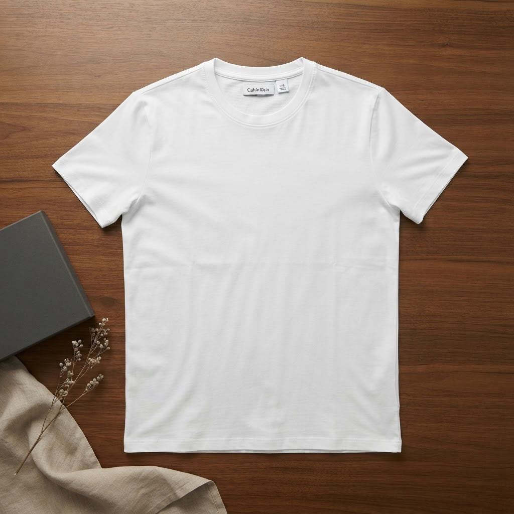 Calvin Klein Calvin Klein Bright White Crew Neck Regular Fit