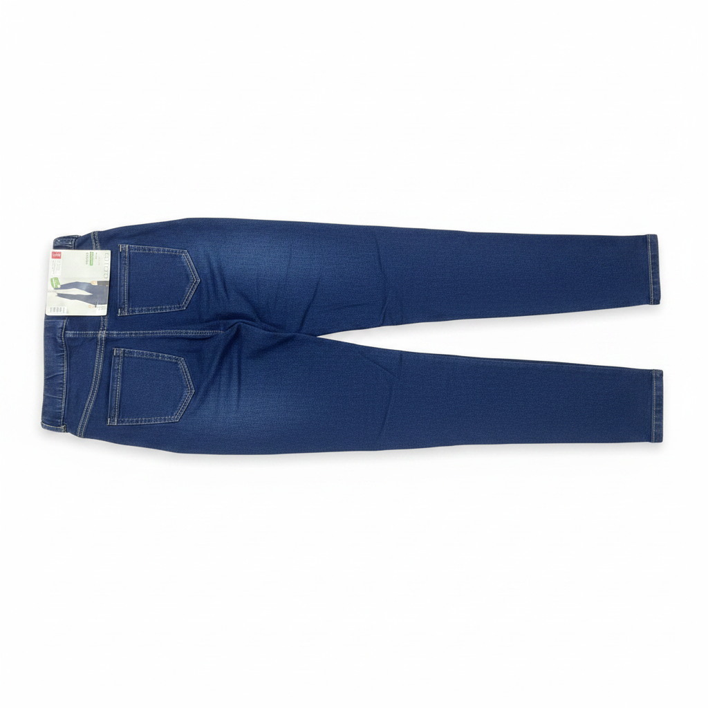 St. John's Bay Women's Dark Indigo Skinny Cotton Jeggings