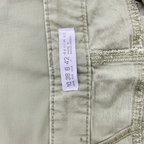 Women's Denim Co. Olive Green Utility Cargo Pants
