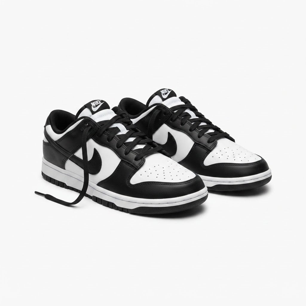 NIKE Nike Dunk Low Panda Black White Sneakers