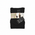 Esmara Women's Black Linen Tie-Shoulder V-Neck Top