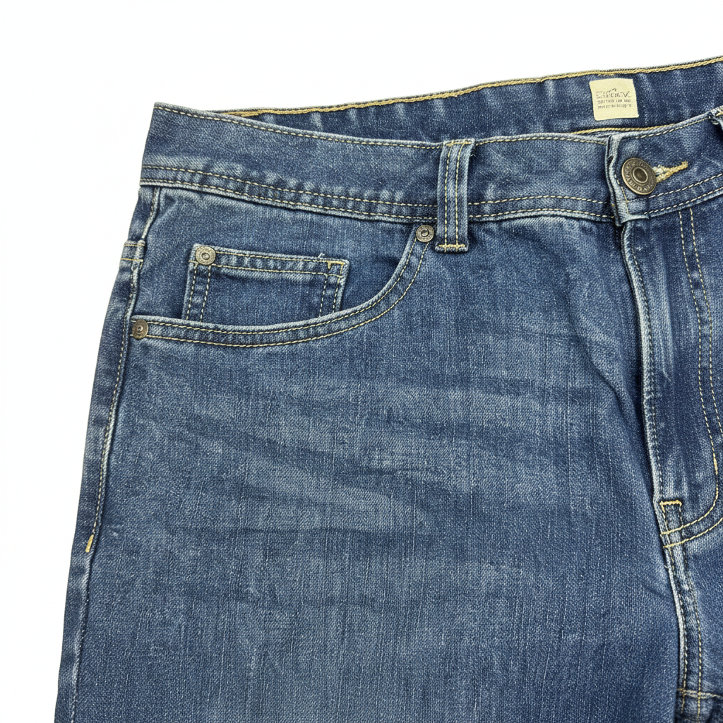 Livergy Men's Blue Straight Fit Denim Jeans
