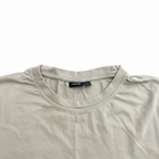 LMTD Kids Beige Cotton Short Sleeve Crew Neck T-Shirt