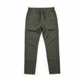Six COLLECTION Men's Olive Green Drawstring Tapered Trousers