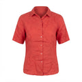 Burberrys Women's Coral coral Linen Button-Down Shirt