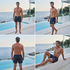CHIEMSEE Navy Blue Sporty Drawstring Swim Shorts