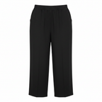 Esmara Women's XXL Black EcoVero Viscose Wide Leg Culottes