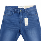 Women's Dark Wash Skinny Stretch Denim Jeans