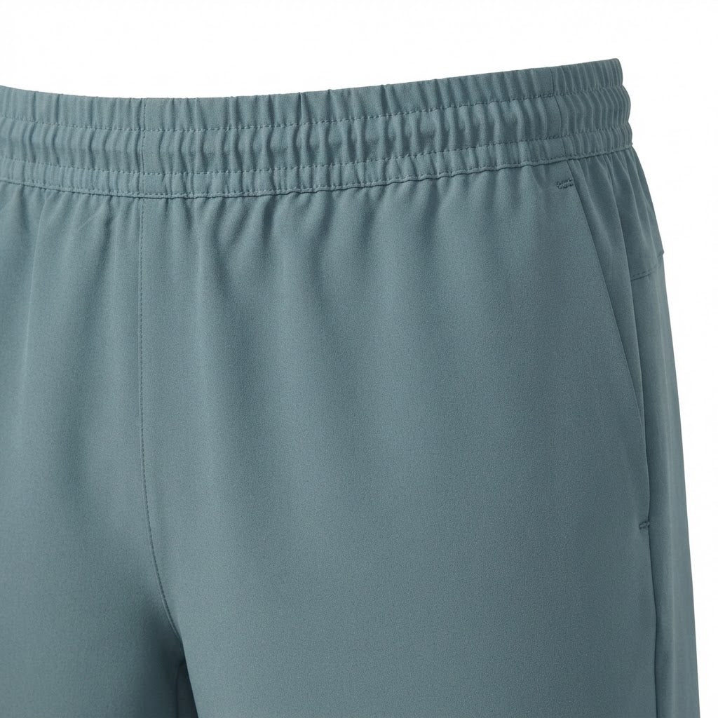 Men's Light Grey Utility Cargo Activewear Shorts