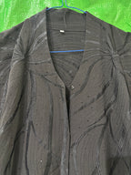 represent Black Embellished Occasion Abaya with Embroidered