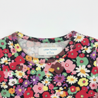 LEIGH TUCKER willow Kids Multi-Color Floral Long-Sleeve Ruff