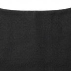 Women's Black Bohemian Linen Blouse with Crochet Lace